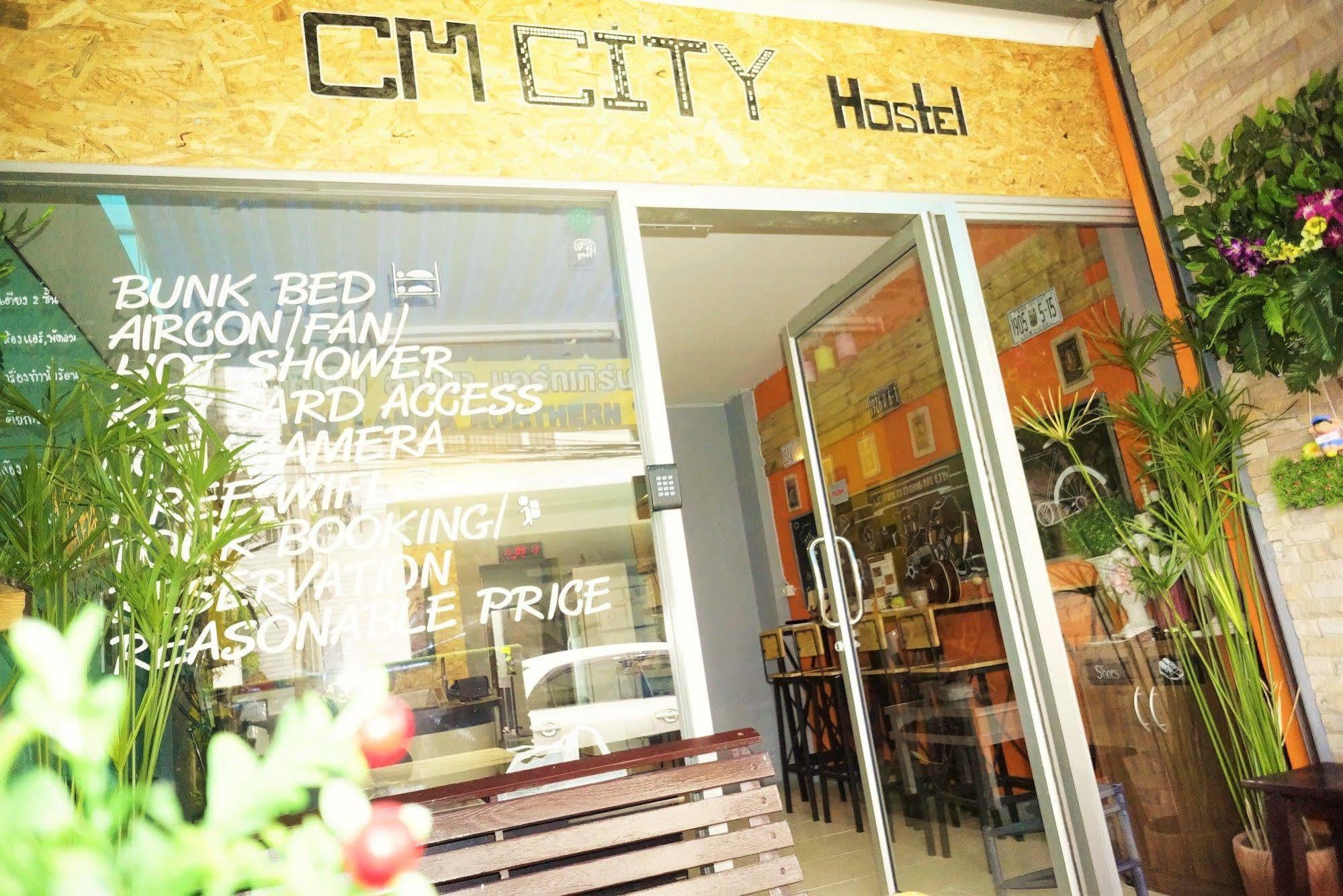 Cm City Hostel Чиангмай Экстерьер фото